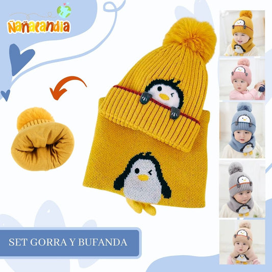 Set de Gorro y bufanda (cuellera)