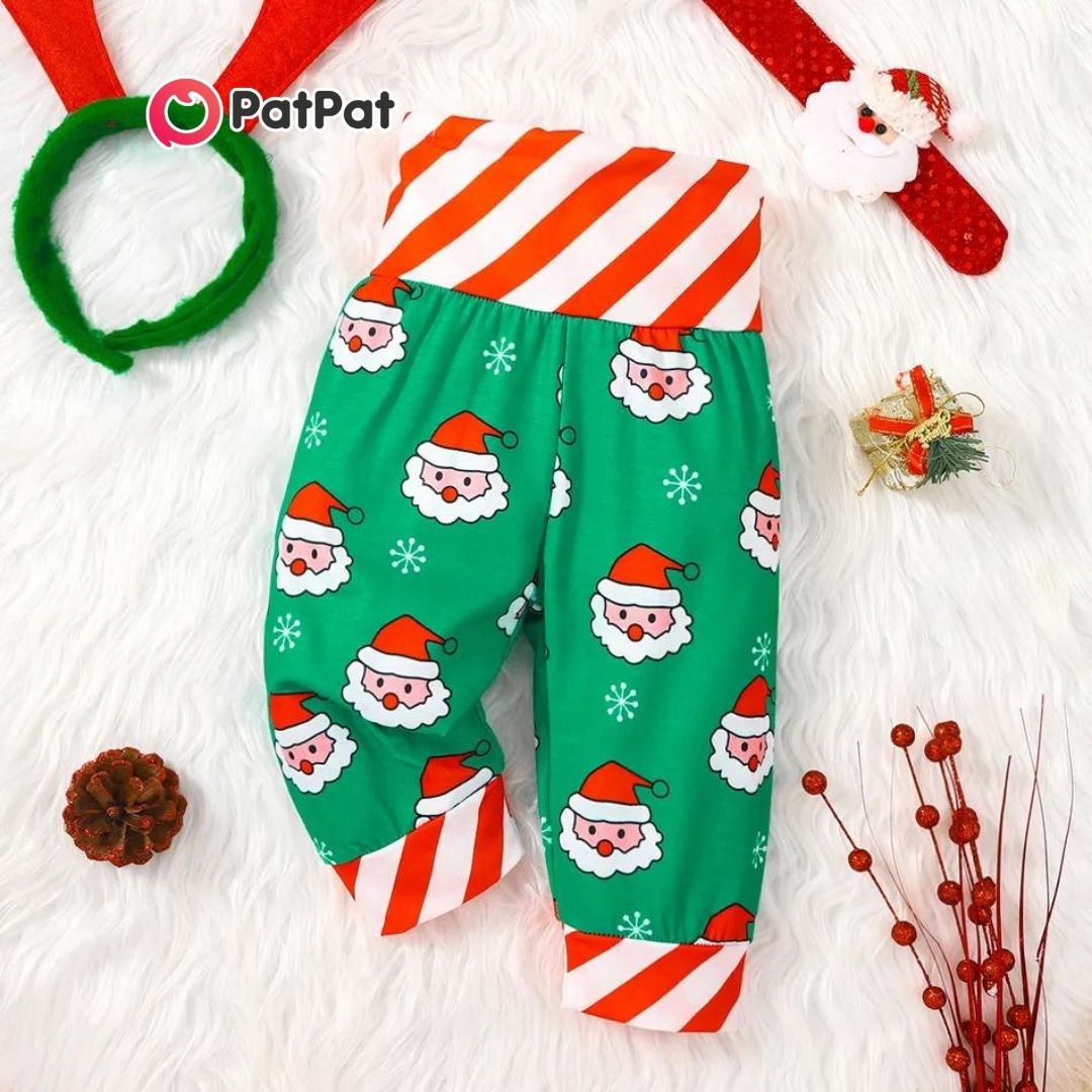 Pantalones navideños.